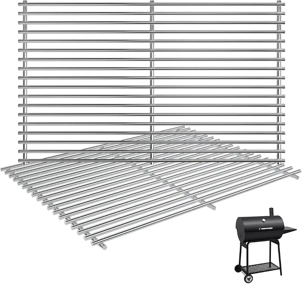 2-Pack Grill Grate for Royal Gourmet CC1830 Series Charcoal Grill