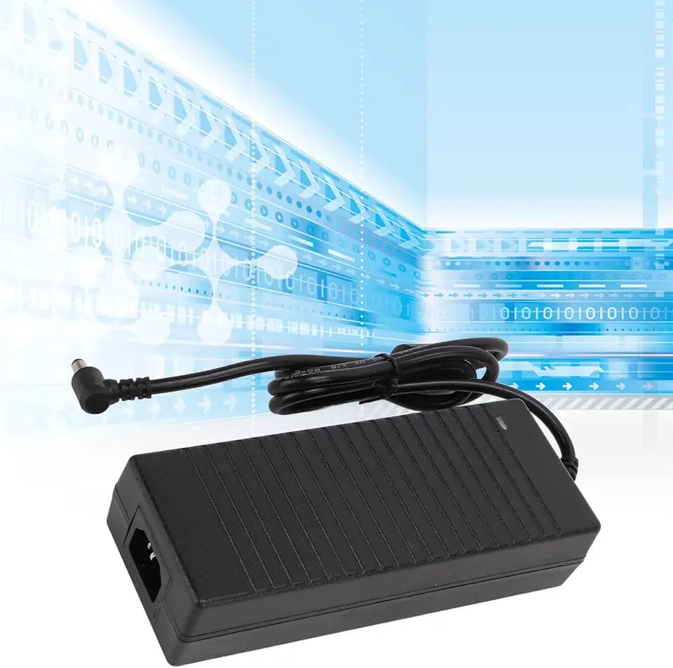 DC 12V 12.5A Adapter AC/DC Adapter Schaltnetzteil Universal AC/DC Adapter 3Pin Ladegerät 100‑240V 50/60Hz Überstromschutz Hitzebeständiger Shell Netzteil Stecker