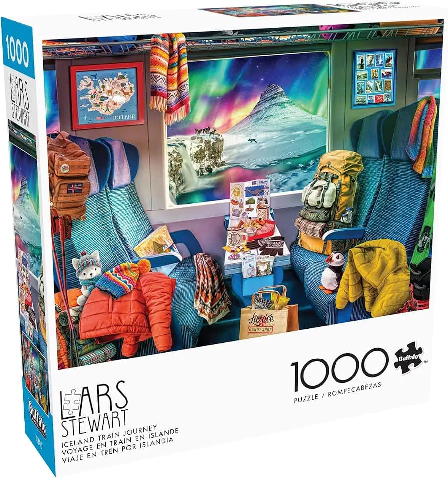Buffalo Games Lars Stewart, Jigsaw Puzzles, 1000 Piece Puzzle for Adults