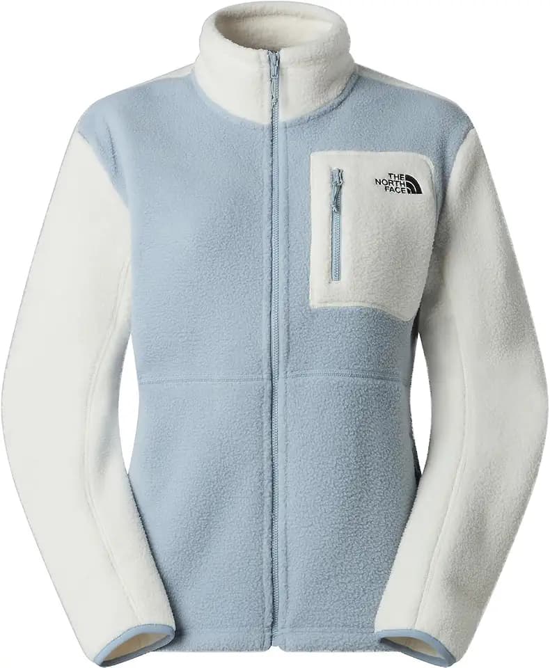 THE NORTH FACE Women's Yumiori Full Zip Jacket | Lightweight Fleece Coat With Embroidered Logo, Zip Pockets