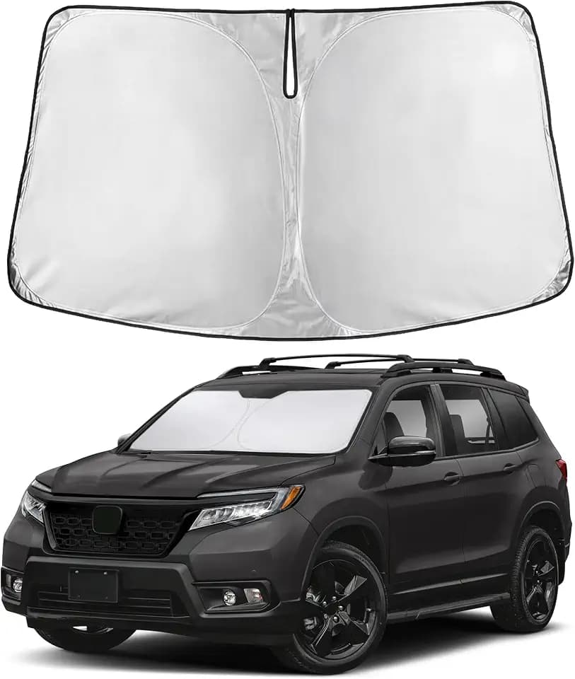 EcoNour Windshield Sunshade Compatible for Honda Passport 2019-2025 2026