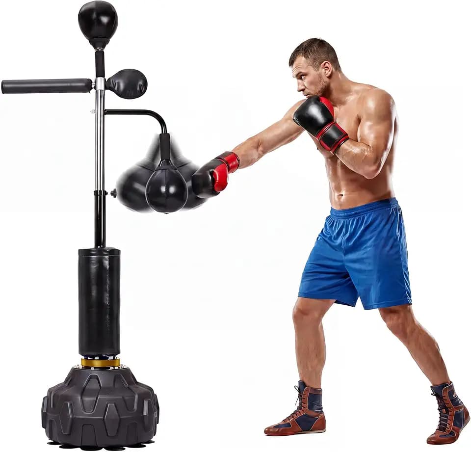 Garvee Freestanding Boxing Bar, Height Adjustable