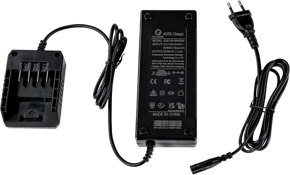 SuperHandy 48-V-Akku-Ladegerät, 50,4 V/2 A Ausgang, nur Ladegerät