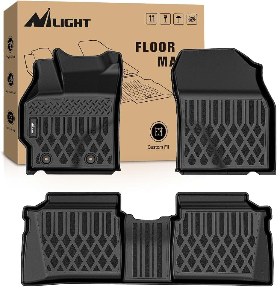 Nilight TPE Floor Mats for Toyota Prius Hybrid 2012 2013 2014 2015