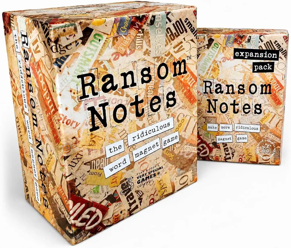 Ransom Notes Combo Pack, Base Game + Expansion Pack One, Up to 10 Players