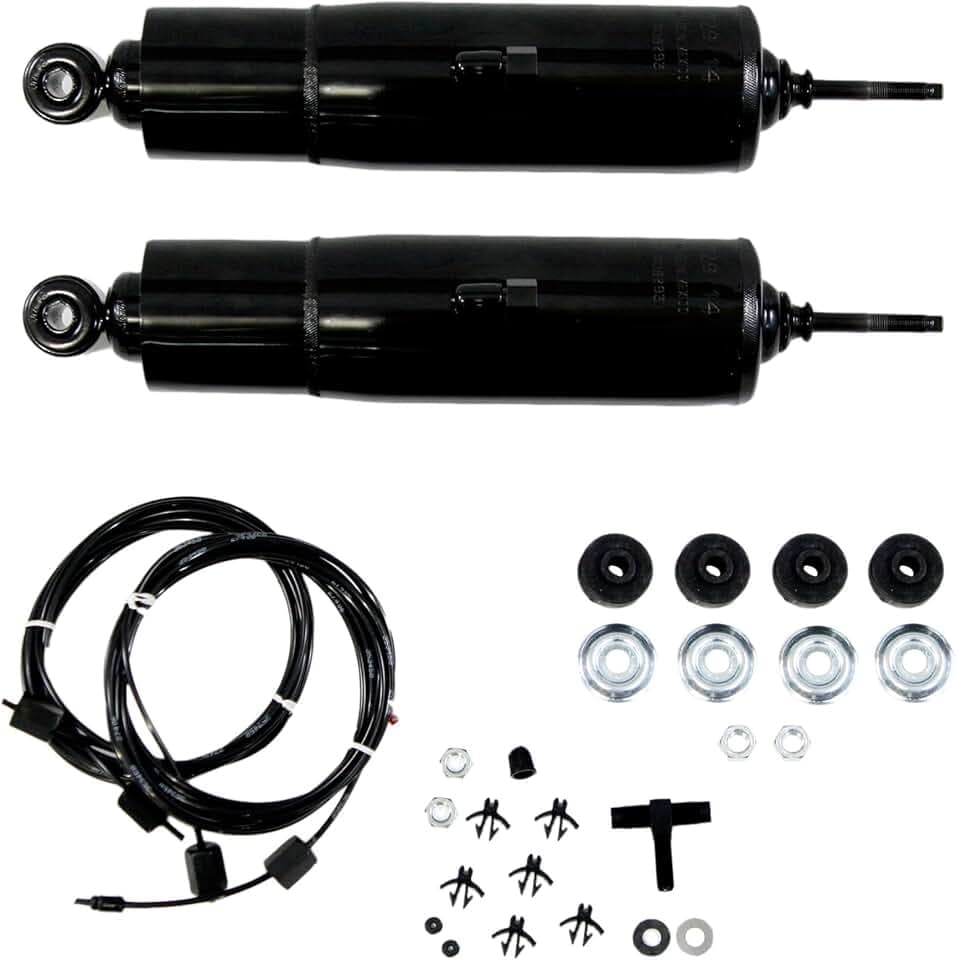 Gabriel HiJackers 49122 Adjustable Rear Air Shocks (Pair) fits 68-70 Cadillac Eldorado; 67-69 Chevrolet Camaro; 66 Oldsmobile Toronado; 67-69 Pontiac Firebird
