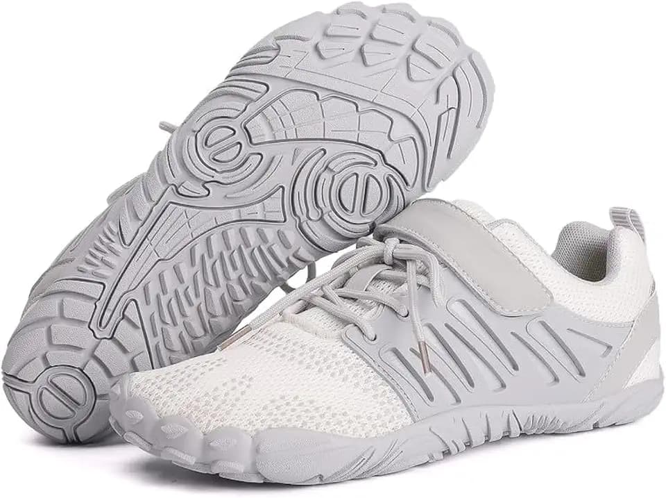 MIFAWA Barefoot Shoes Men Wide Toe Box Zero Drop Water Shoes Men for Gym Workout Minimalist Weightlifting Cross-Trainer Running Hike Grounded Footwear