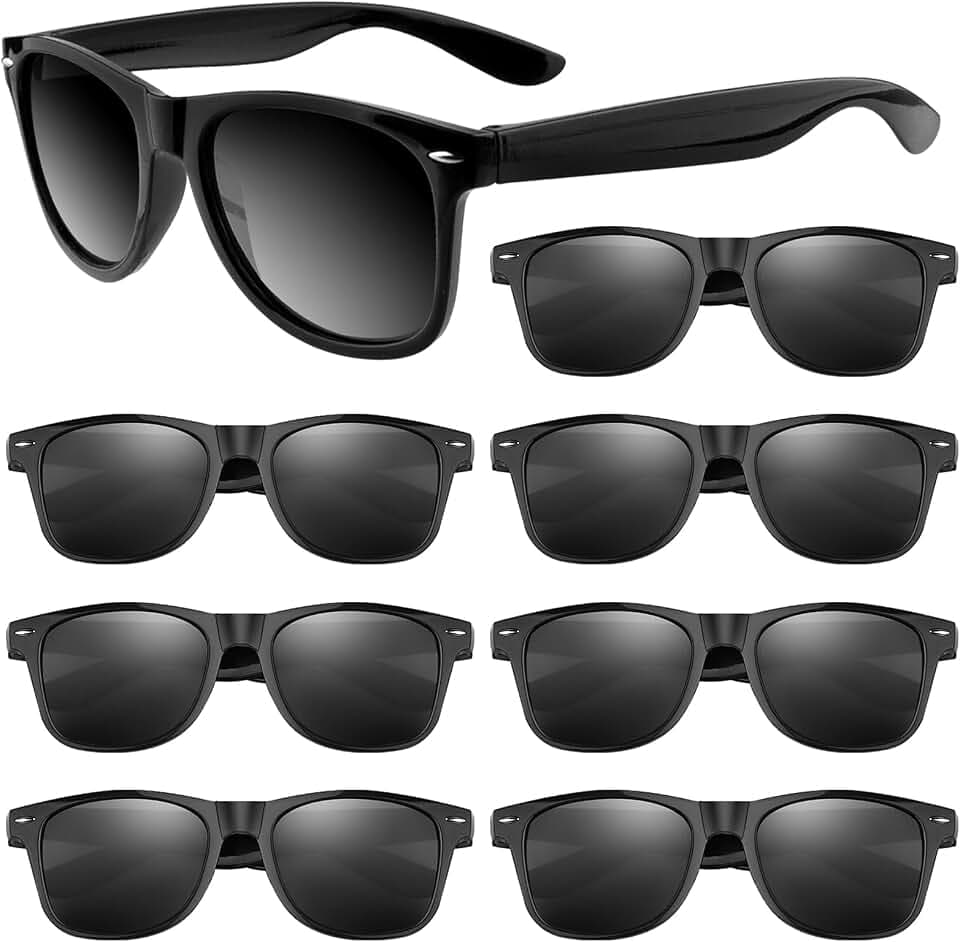 ASTARON 8 Stück Party-Sonnenbrillen für Kinder in großen Mengen für Sommer- und Strandpartys, Geburtstagspartys, Geschenktütenfüller für Kinder