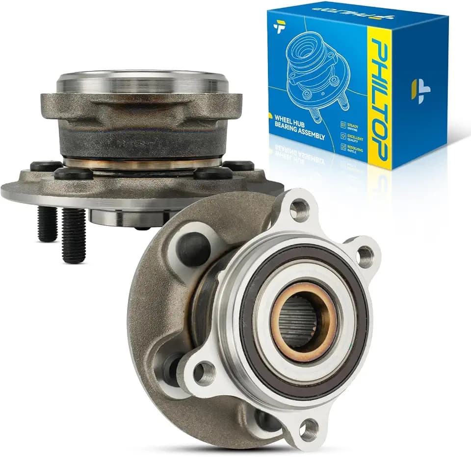 PHILTOP 513448 x2 Front Wheel Bearing Hub Assembly for Toyota RAV4, Camry
