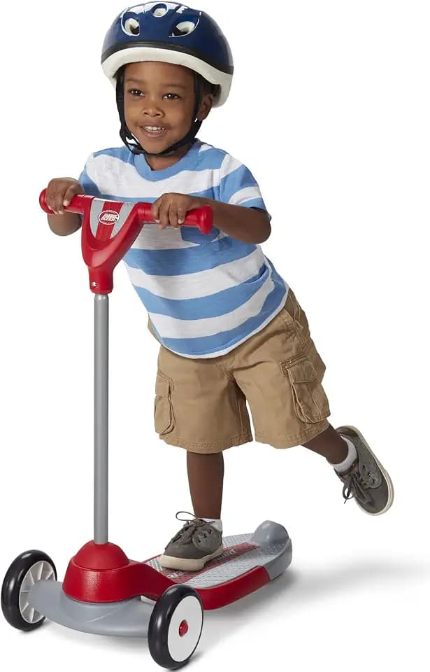 Radio Flyer My 1st Scooter, For Kids 2-5 Years Old, Red
