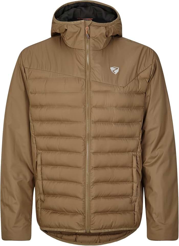 Ziener Herren Nantano Wärme-Jacke Outdoor/Skitour | winddicht, Wolle, PFC frei (1er Pack)