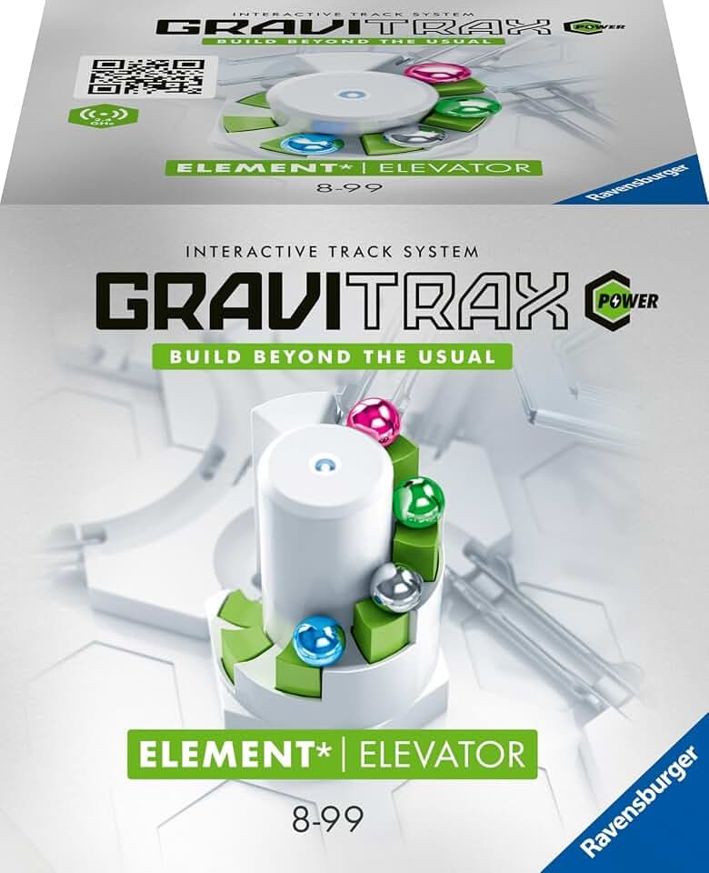 Ravensburger GraviTrax Power Element Elevator. Elektronisches Zubehör für spektakuläre Kugelbahnen, für Kinder ab 8 Jahren