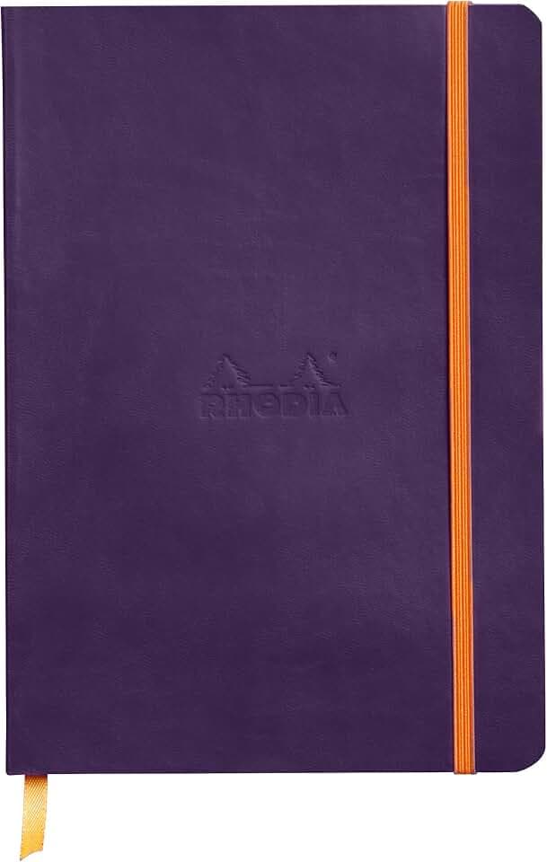 Rhodia 117824C Kladde Notizbuch Rhodiarama A5 Violett 80 Blatt