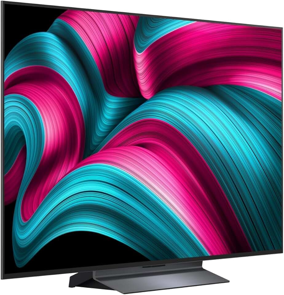 LG OLED EVO 48C58LA 48 Zoll Fernseher, 4K Smart TV 120Hz, a9 Gen8 AI Prozessor 4K, WebOS 25