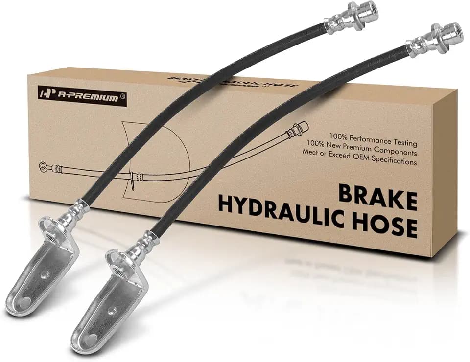 A-Premium Rear Brake Hydraulic Hose Compatible with Honda