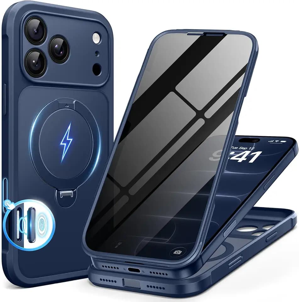 BERFY for iPhone 18 Pro Max Case/iPhone 17 Pro Max Case, Fit for Magsafe
