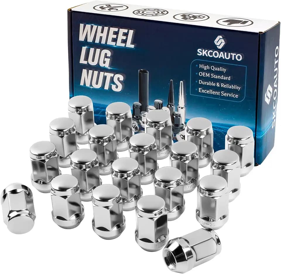 20pcs 7/16-20 Lug Nuts for Corvette 1953-1983