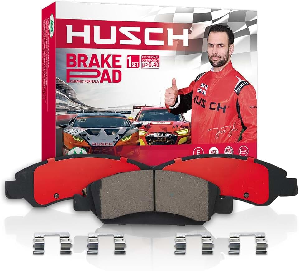 HUSCH Front Ceramic Brake Pads Kit Fit For Toyota Avalon, For Camry