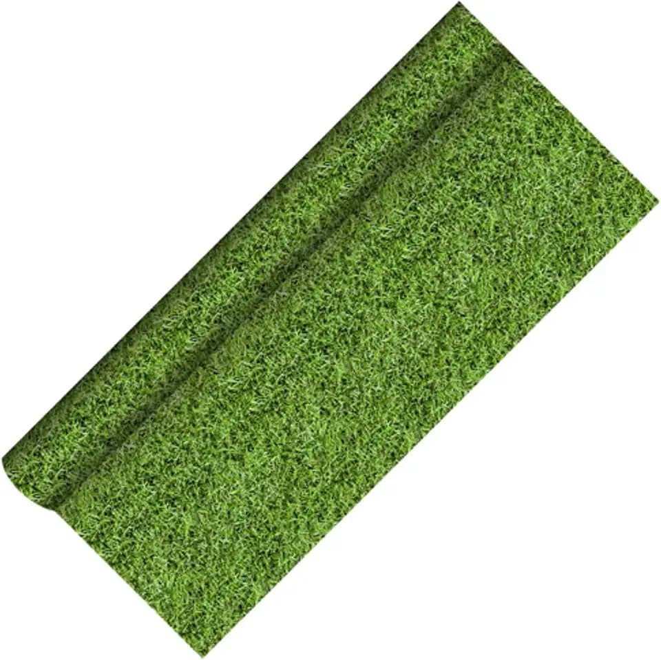 Papstar 81712 Tischdecke, Papier 5 m x 1,2 m Football lackiert