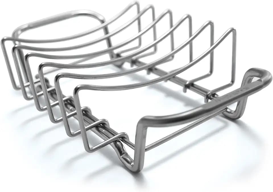 Broil King 62602 Stainless Steel Rib Rack and Roast Support