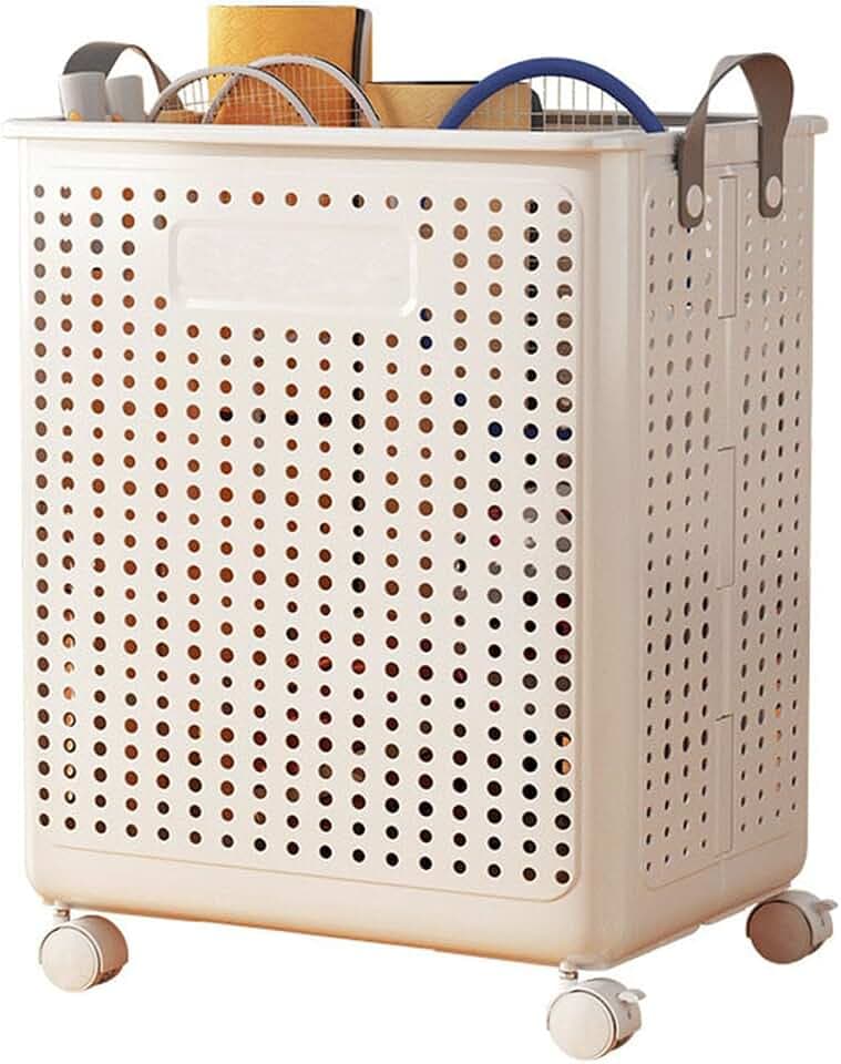 WESAPPINC Laundry Basket, Easy Carry Flex Collapsible Hamper,