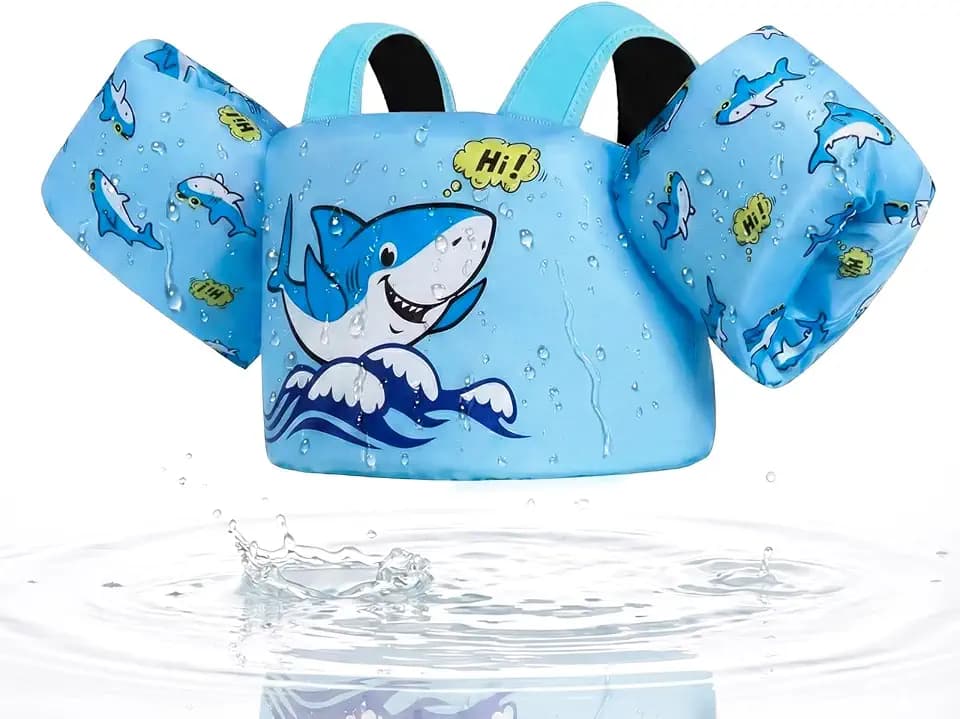 Gogokids Puddle Float Jumper 24-66 Pounds, Toddler Swim Vest Kids Floaties