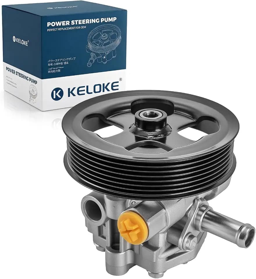 KELOKE Power Steering Pump with Pulley Compatible with Chrysler & Dodge