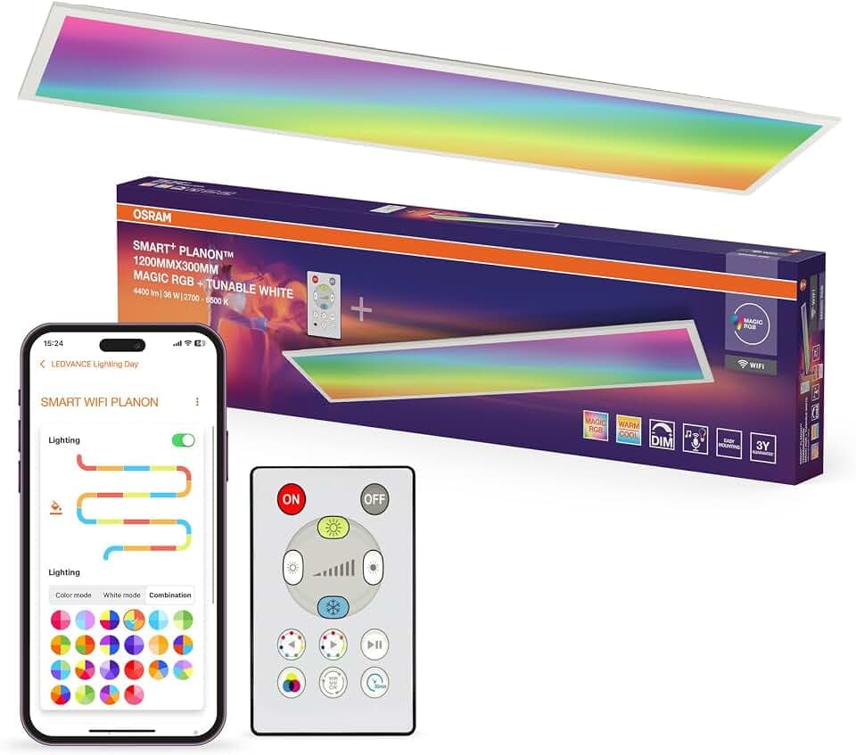 Osram SMART+ WIFI Magic Panelleuchte 36W, 3600lm, weiß