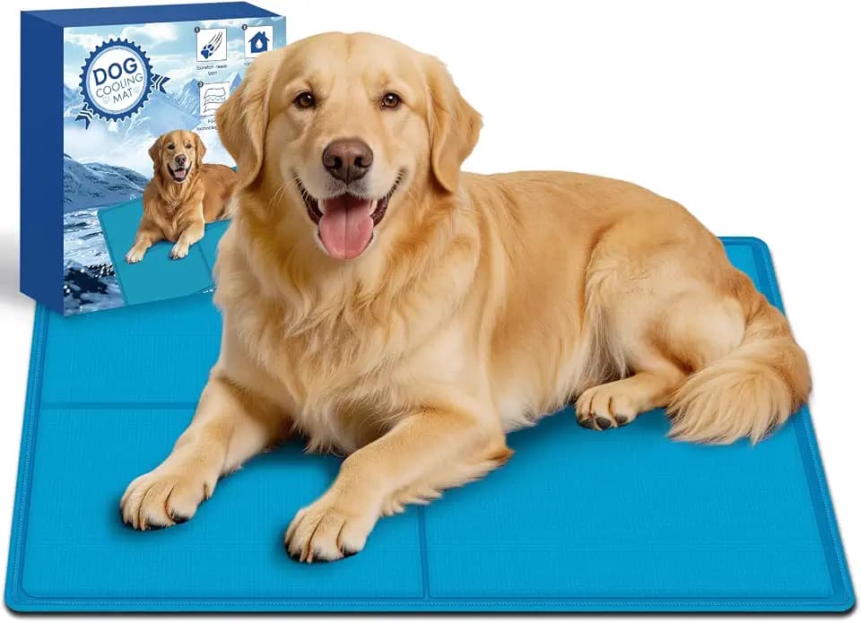Kühlmatte Hund für mehrere und große Hunde im Sommer, 120 x 75 cm