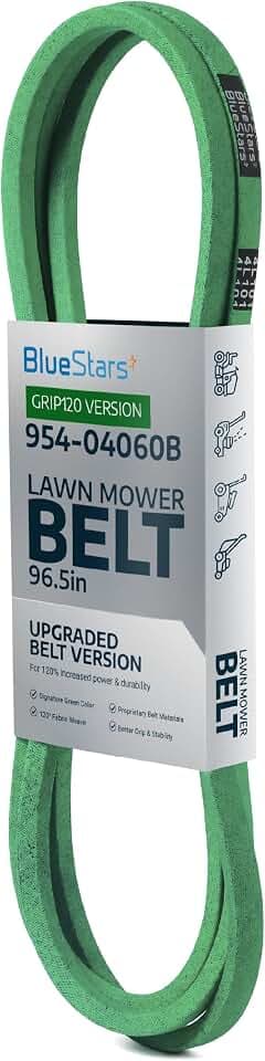 [Upgraded Grip120] BlueStars 954-04060B 954-04060C Deck Belt | 96.5" x 1/2"
