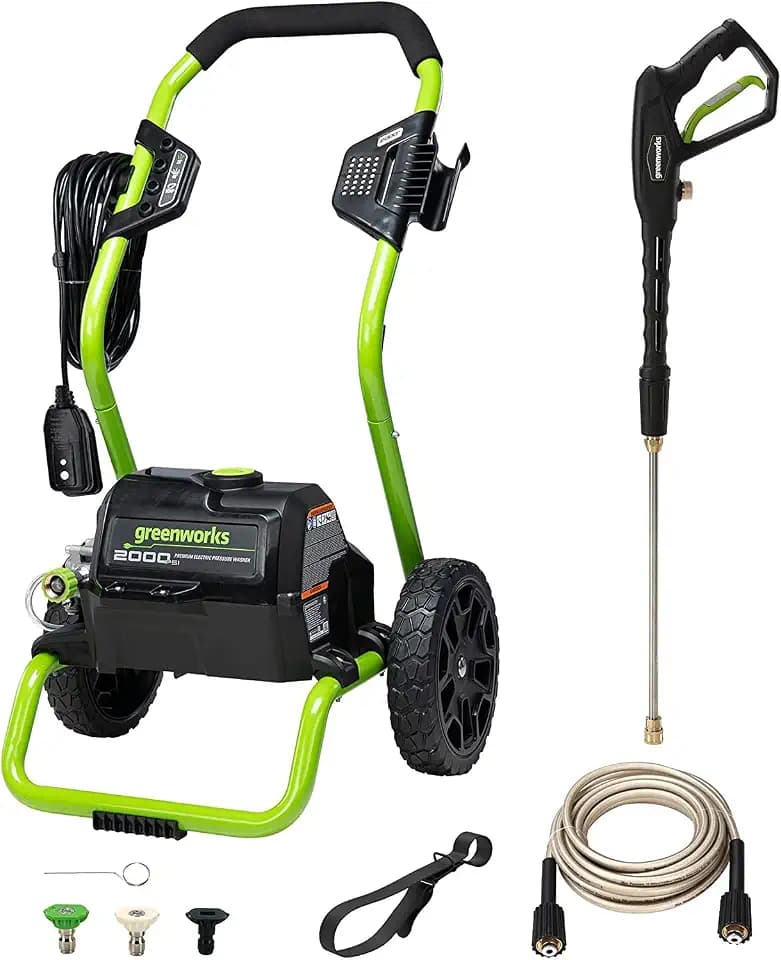Greenworks 2000 PSI (1.1 GPM Max) Electric Power Washer