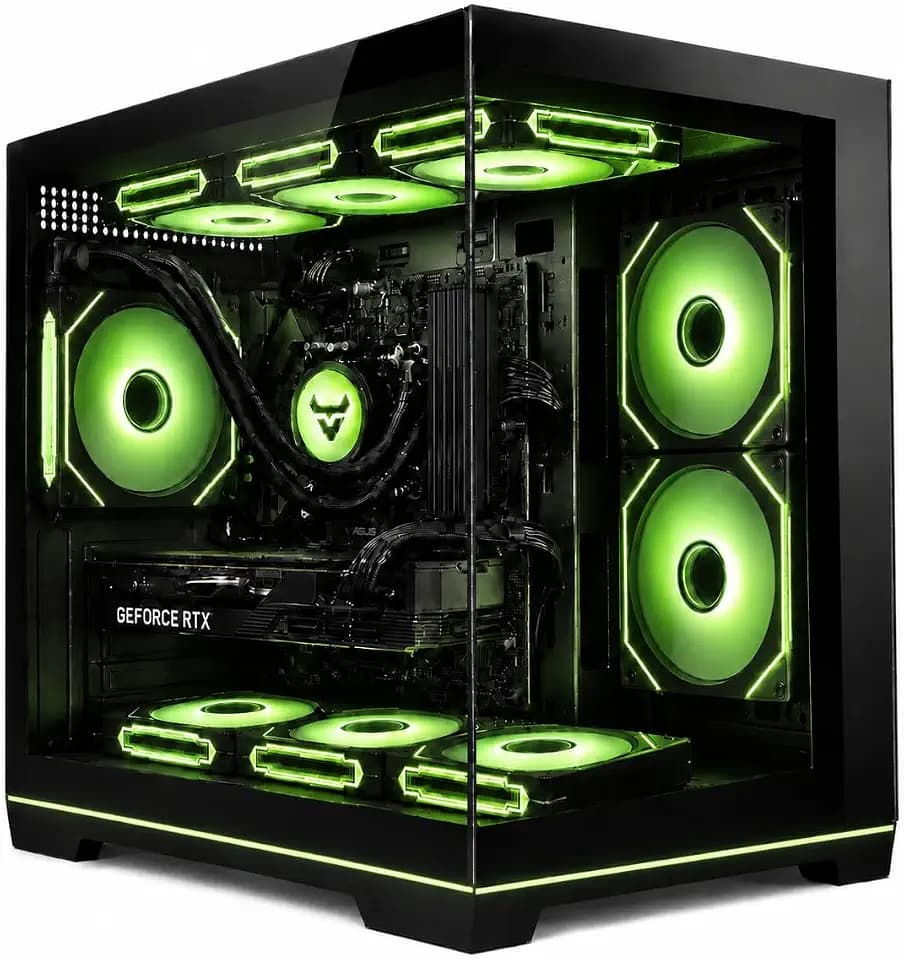 Gaming PC Desktop Computer i7 11700F up to 4.9GHz, RTX 5050 8GB GDDR6