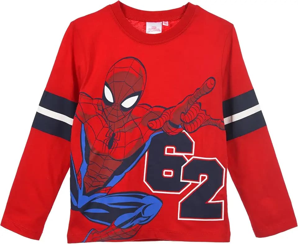 Spiderman, Langarm-T-Shirt für Jungen