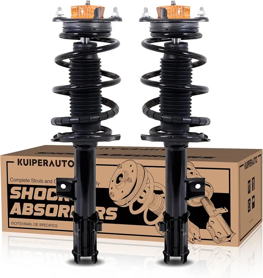 KUIPERAUTO Front Complete Struts Coil Spring Assembly 1333452L 1333452R 172722 Compatible with 2011-2016 Kia Sportage 2010-2015 Hyundai Tucson Replacement Shock Absorbers