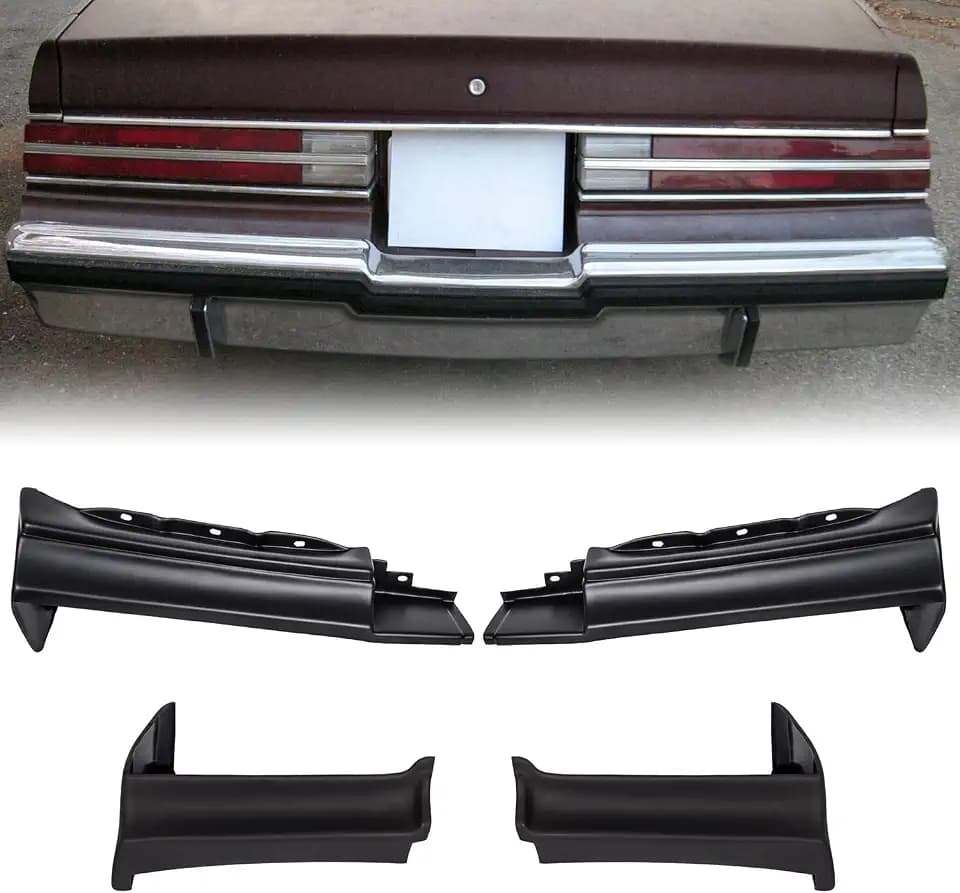 ECOTRIC Bumper Filler Compatible with 1981-1987 Buick Regal Grand National