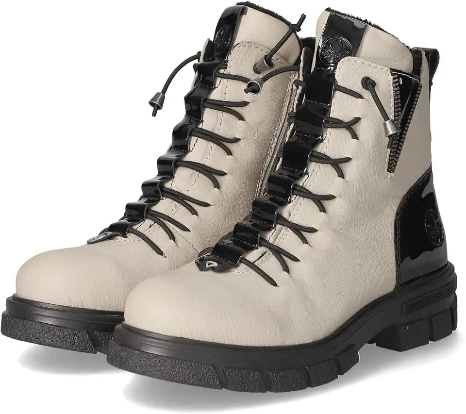 Rieker Z9152-60 Damen Boots Synthetik in beige - Gr. 36