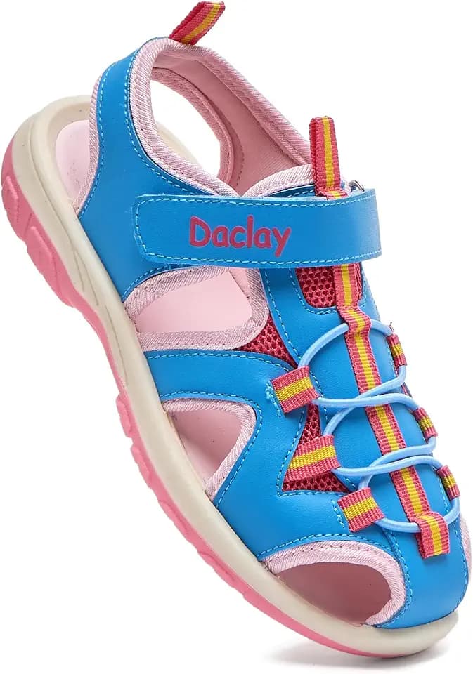Daclay Sandalen Kinder Trekking Mädchen Wandern Sommer Outdoor Jungen Schuhe Atmungsaktiv