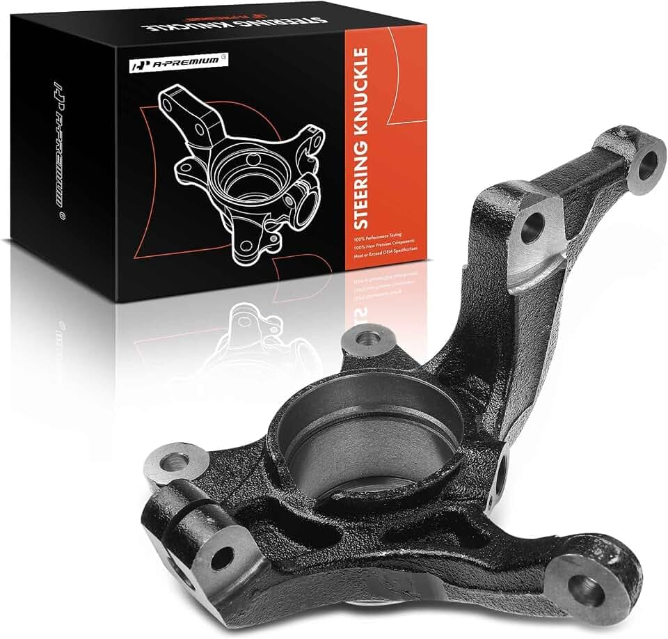 A-Premium Front Right Suspension Steering Knuckle, Compatible with Kia