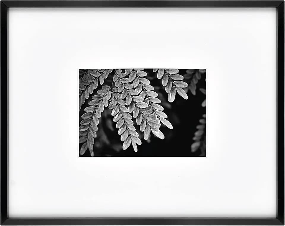 MCS Master & Co. Foundry Metal Picture Frame, 11x14 Matted to 5x7