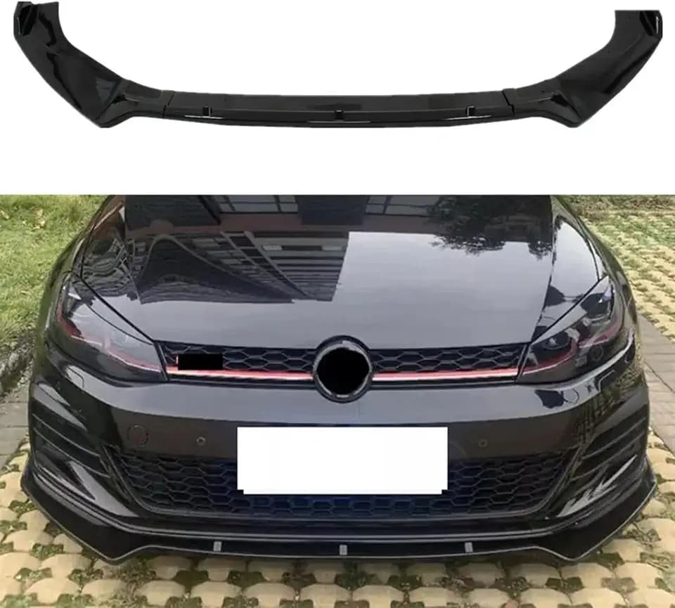 MUTUSAISI Front Lip Spoiler for VW Golf GTI R R-line 2015-2021 Accessories