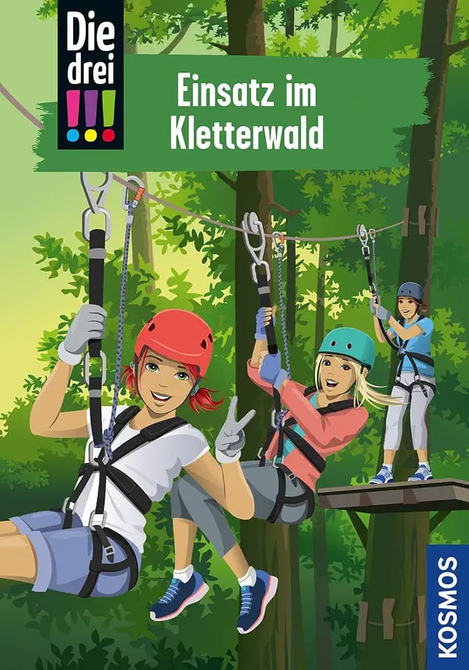 Die drei !!!, 107, Einsatz im Kletterwald (107)