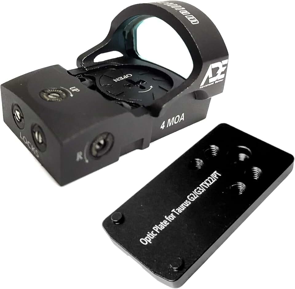 ADE RD3-013 Red Dot + Optic Plate for Taurus G2,G2C with Square Rear Sight