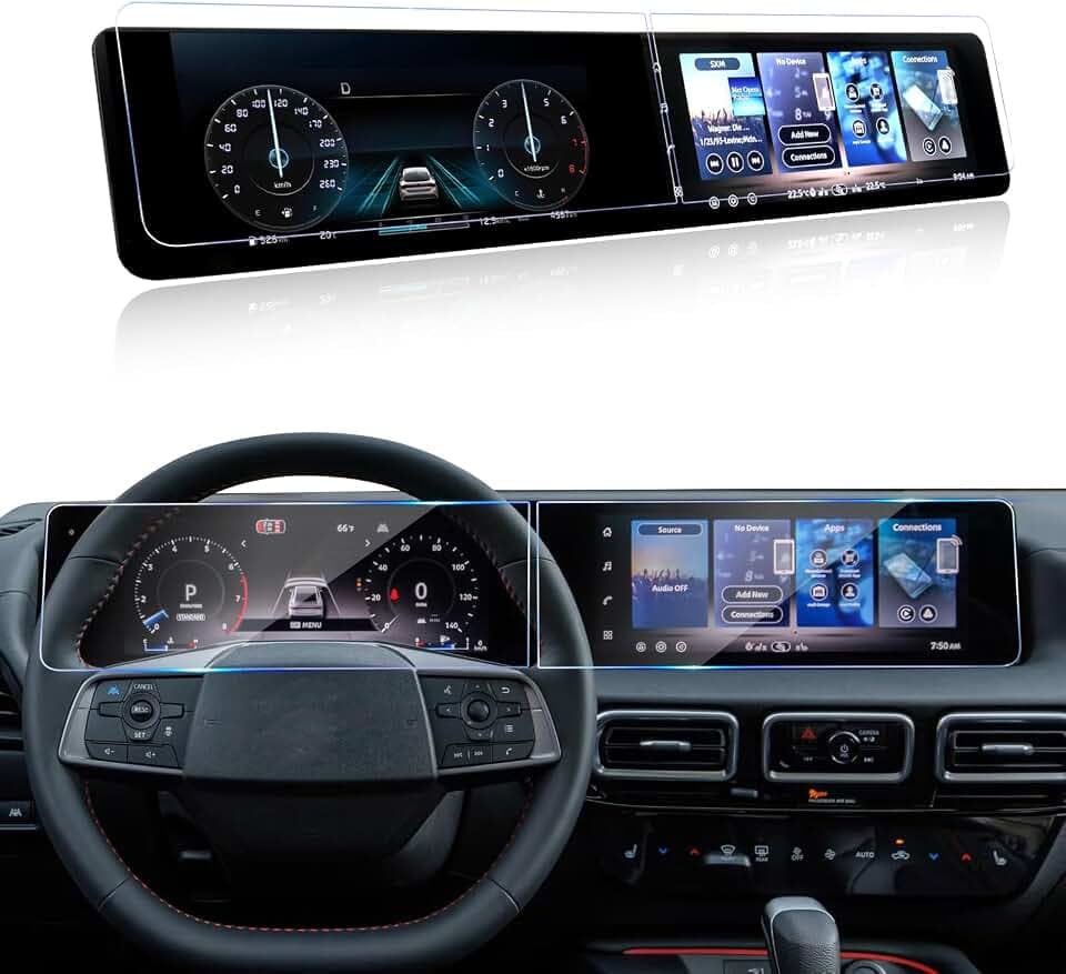 GFJNFG for 2026 Nissan Sentra Screen Protector [2PCS Tempered Glass]