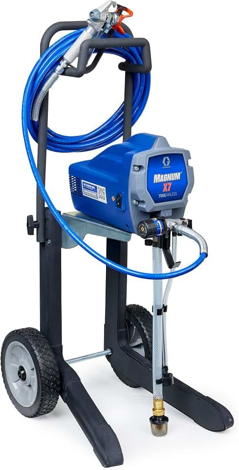Graco Magnum X7 Cart Airless Paint Sprayer, Interior & Exterior