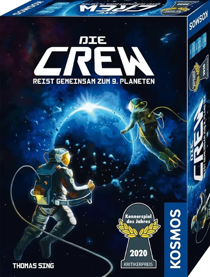 Kosmos Die Crew - Reist gemeinsam zum 9. Planeten, kooperatives Kartenspiel