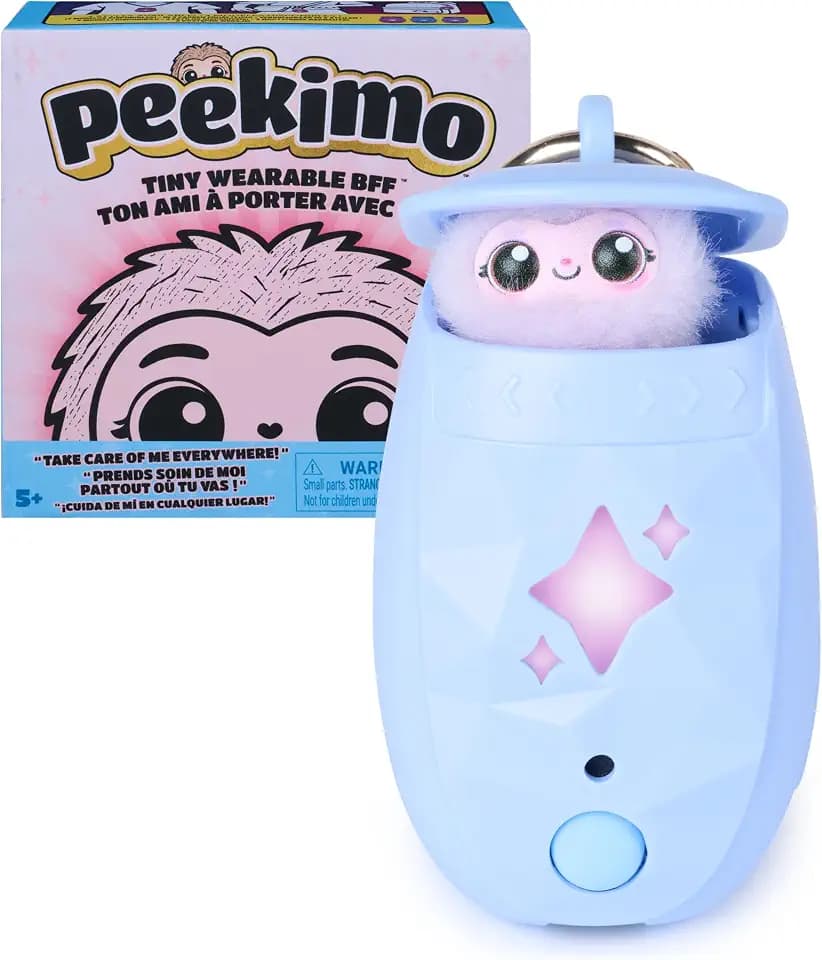 Blue Interactive Pet and Wearable Charm Accessory, 100+ Reactions
