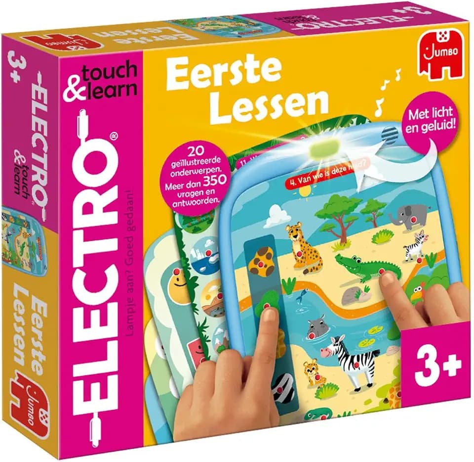 Electro, Touch & Learn, Erste Lektionen, Lernspielzeug, Ab 3 Jahren, Einfach für unterwegs