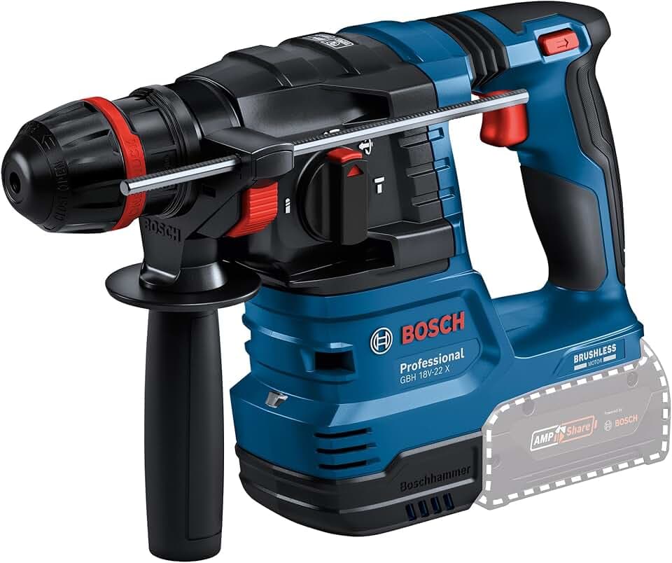 Bosch PRO 18V System Akku-Bohrhammer GBH 18V-22 X