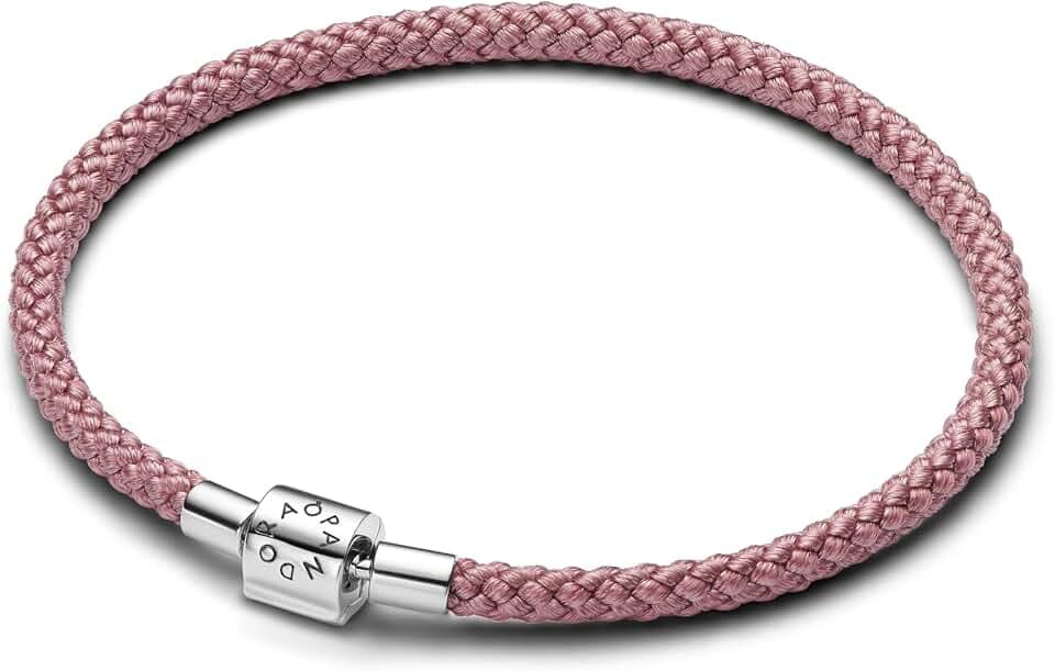 PANDORA Kordel-Armband Rosafarben für Damen 594530C01