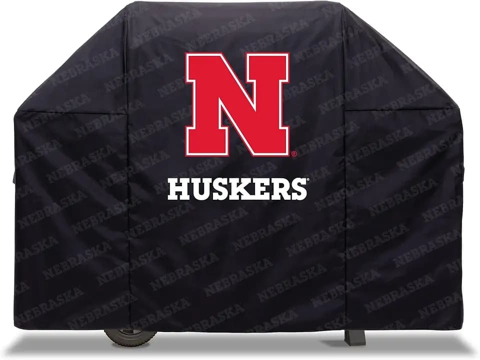 YouTheFan NCAA Heavy Duty Waterproof Grill Cover – UV Resistant, Durable Polyester BBQ Cover, Weatherproof Protection for Outdoor Gas or Charcoal Grills, for Grills up to 5’ Wide